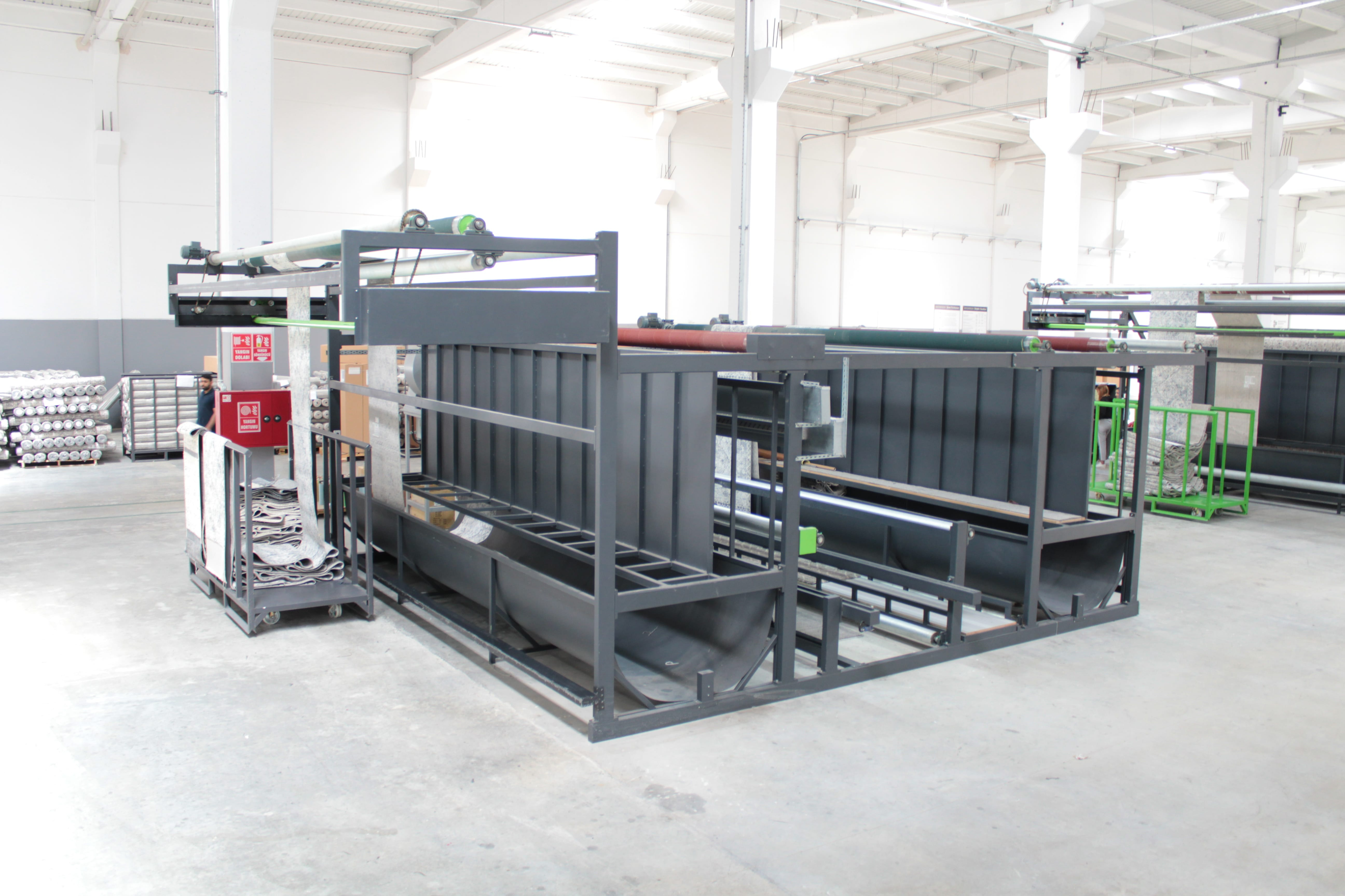 Otomatik Halı Bükme Makinası